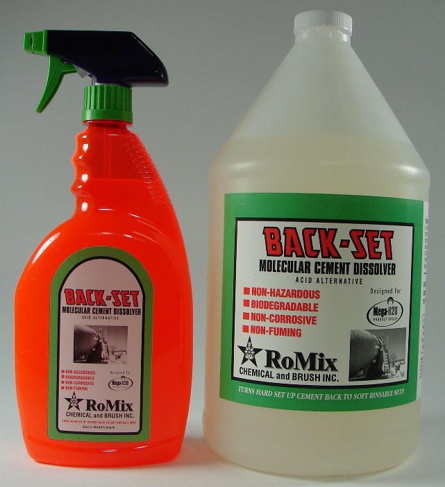 What is back set concrete remover?