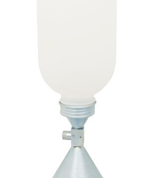 Sand Cone Density Set, Plastic Jar and Detachable Steel Double Cone